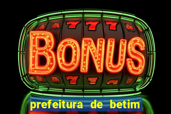 prefeitura de betim contracheque online